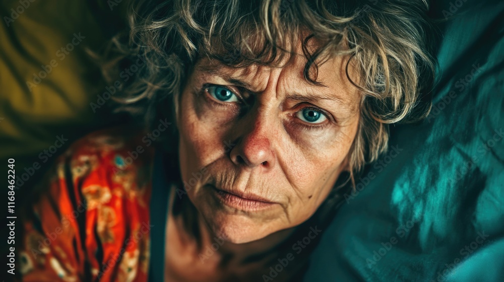 Soleful Senior Woman with Caring Eyes Soleful Senior Woman with Caring Eyes
