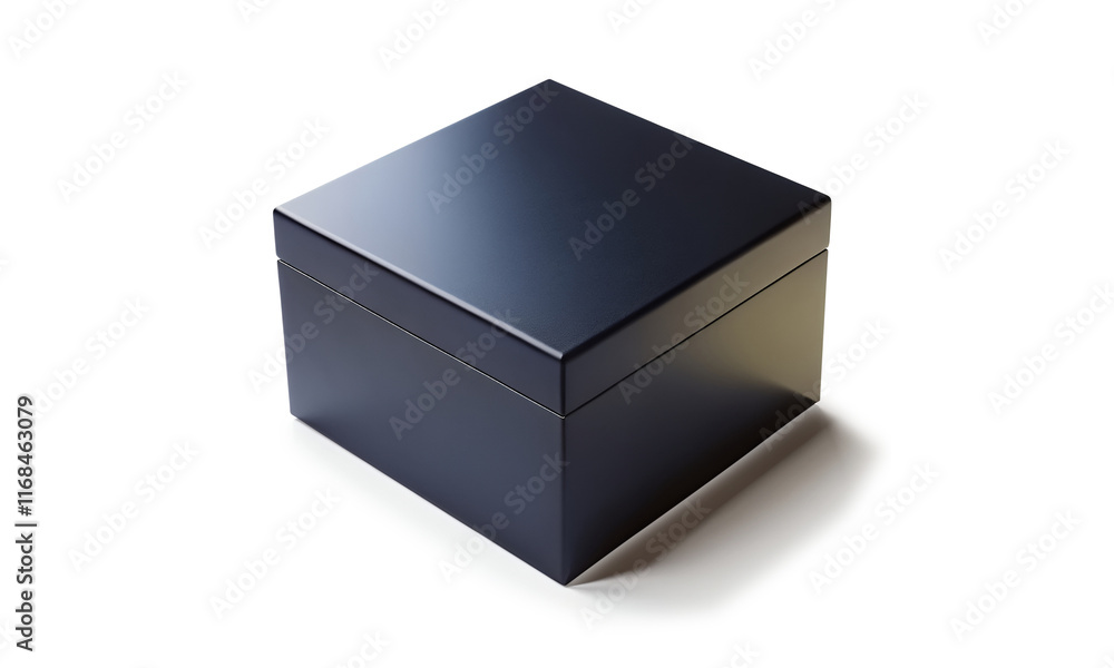 Black Gift Box with cap, box mockup template design transparent background with shadow, clipping path Black Gift Box with cap, box mockup template design transparent background with shadow, clipping path