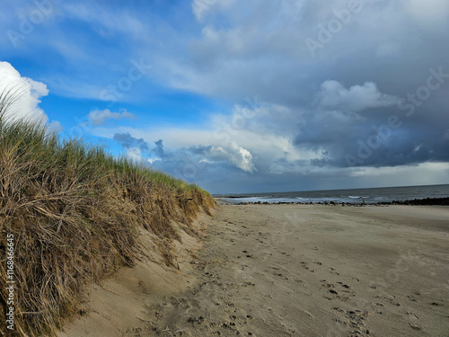 Am Hvidbjerg Strand in Dänemark