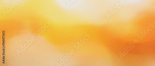 Abstract grainy noise gradient background with soft yellow and orange hues, comfort, nostalgic, home decor, or lifestyle industries. vintage or retro design projects.