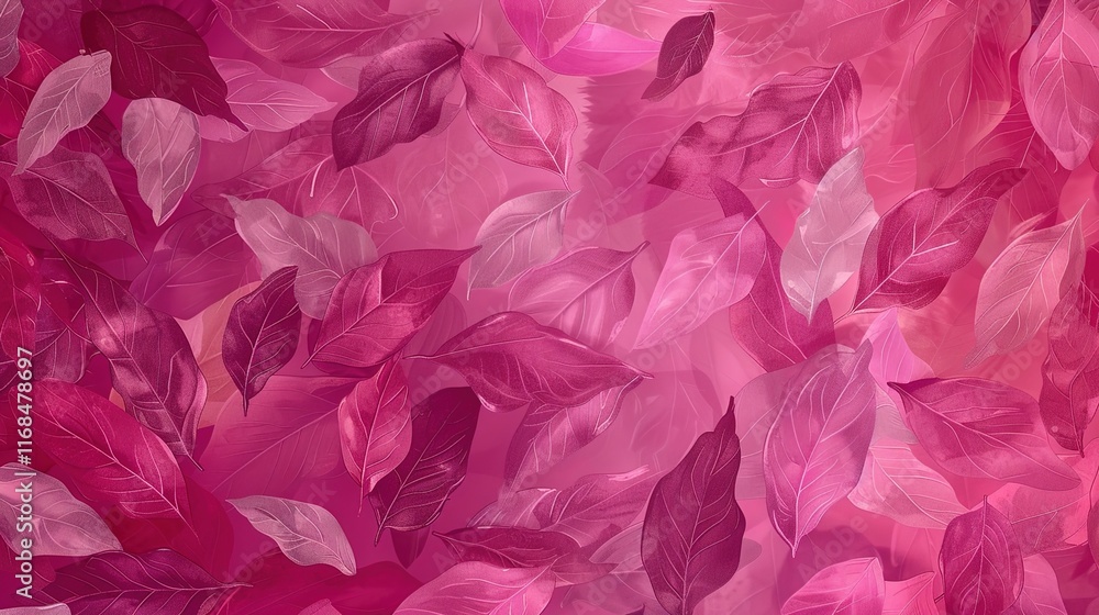 Fototapeta premium magneta pink seamless pattern wallpaper