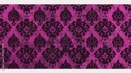 magneta pink seamless pattern wallpaper