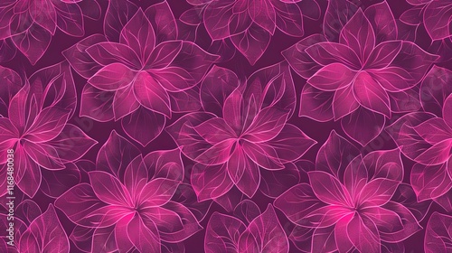 magneta pink seamless pattern wallpaper