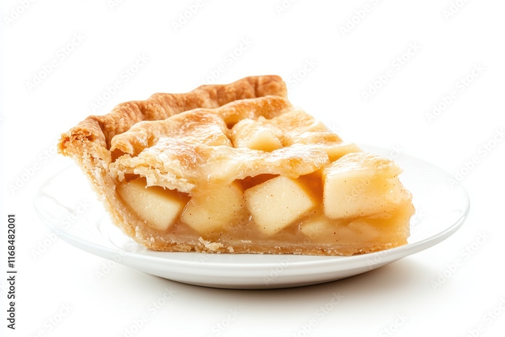 A Delicious Slice Of Homemade Apple Pie A Delicious Slice Of Homemade Apple Pie