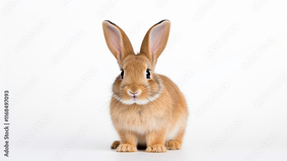 Obraz premium rabbit isolated on white