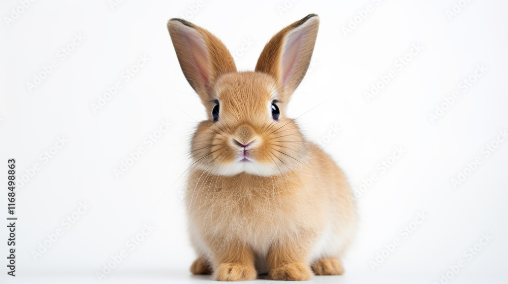 Obraz premium rabbit isolated on white