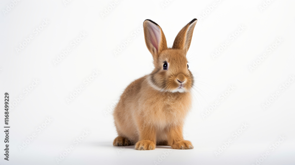 Obraz premium rabbit isolated on white