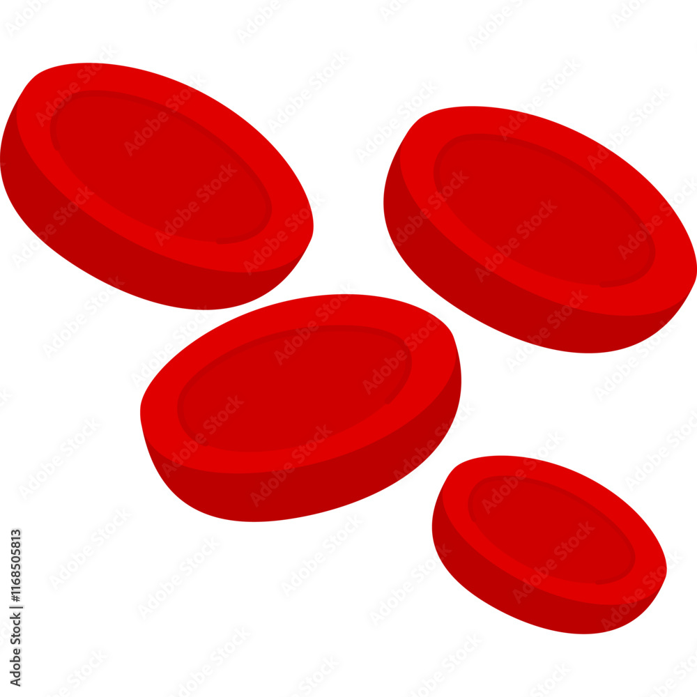Illustration of Red Plasma