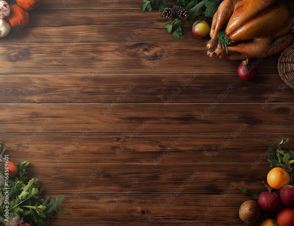 Empty background and space for Thanksgivin or foodblog Empty background and space for Thanksgivin or foodblog