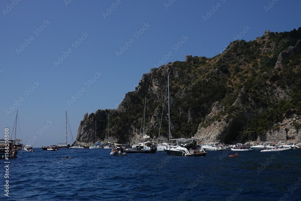 Fototapeta premium Summer on the Italian island of Capri