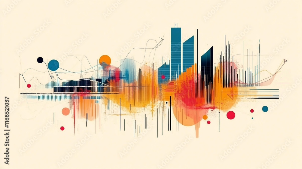 modern business concept abstract background, marketing research development planning management strategy analysis accounting business, Abstract background with various geometric elements and lines. modern business concept abstract background, marketing research development planning management strategy analysis accounting business, Abstract background with various geometric elements and lines.
