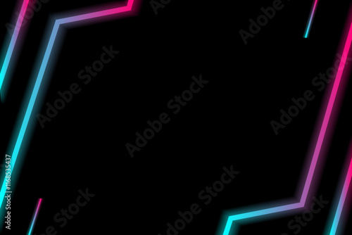 Colored modern background in the style of the social network. Digital background. Stream cover. Social media concept. Vector illustration