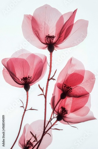 Soft pink cherry blossoms create a delicate floral background in spring