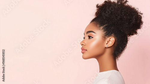 Profile of a Young Woman wi...
