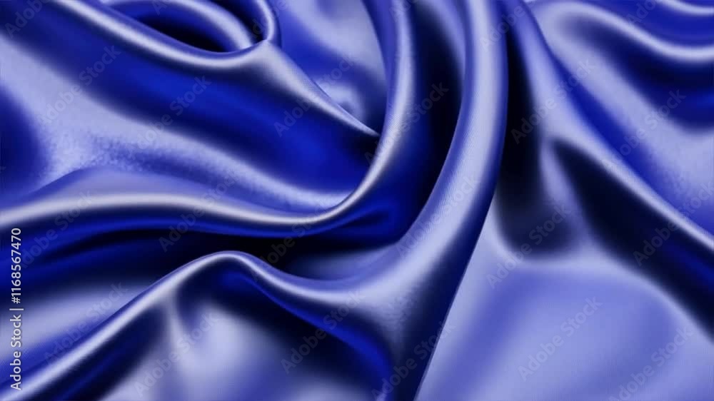 Luxurious blue satin fabric with smooth texture, perfect for elegant fashion designs, offering rich color and sheen that enhances any project with sophistication. Luxurious blue satin fabric with smooth texture, perfect for elegant fashion designs, offering rich color and sheen that enhances any project with sophistication.