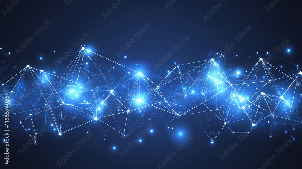 digital technology environment with glowing blue network connections and abstract geometric shapes, creating futuristic and dynamic atmosphere digital technology environment with glowing blue network connections and abstract geometric shapes, creating futuristic and dynamic atmosphere