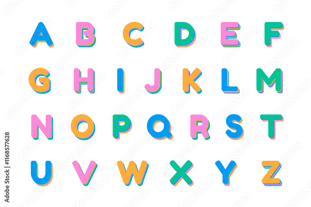 Capital letter collection font png 3d shade Capital letter collection font png 3d shade