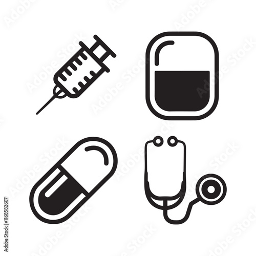 medical icon vector