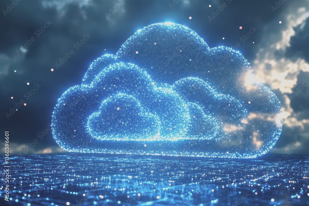 The cloud technology concept is a global network of global business trends. The cloud technology concept is a global network of global business trends.