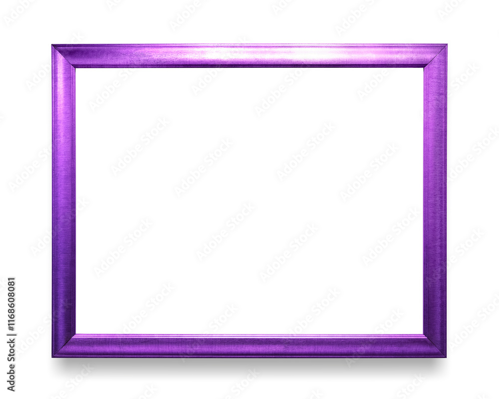 Purple photo frame mockup Purple photo frame mockup