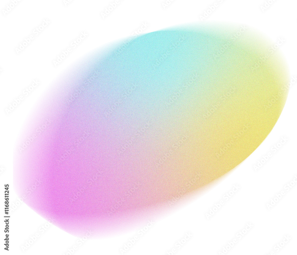 Abstract circle colorful gradient blurred with grainy noise texture. Abstract circle colorful gradient blurred with grainy noise texture.