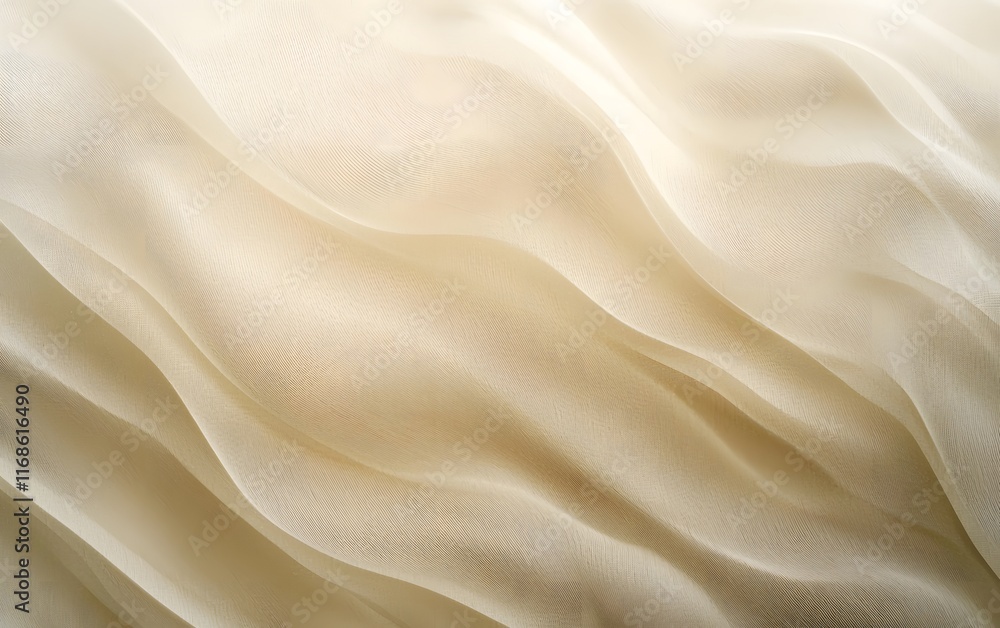 Fototapeta premium A noise gradient of soft neutral tones combined with a subtle texture resembling sand dunes under diffused light.