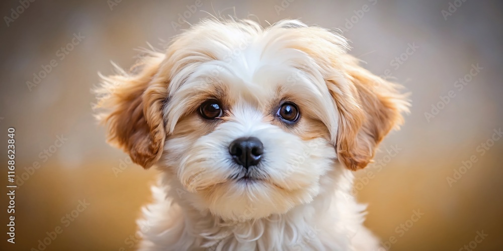 Adorable Shih Tzu Bichon Frise Mix Puppy - High-Resolution Stock Photo Adorable Shih Tzu Bichon Frise Mix Puppy - High-Resolution Stock Photo