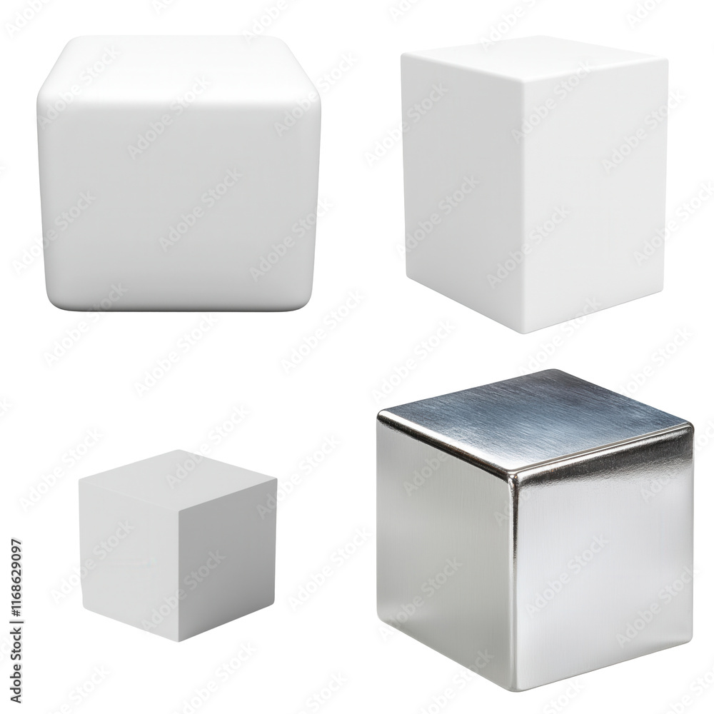 Geometric shapes transparent background studio minimalist design clean environment Geometric shapes transparent background studio minimalist design clean environment
