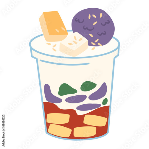 popular Filipino dessert Halo-halo