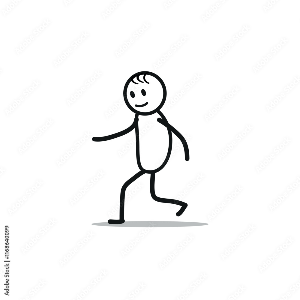 sketch, silhouette of a running man isolated on a white background, emotions sketch, silhouette of a running man isolated on a white background, emotions