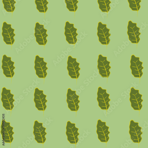 seamless pattern with green peas