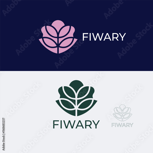 Logo template design ideas vector