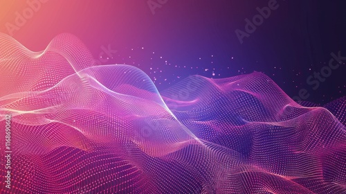 Abstract technology particles lines mesh background. Vector abstract graphic design banner pattern background web template. copy space for text