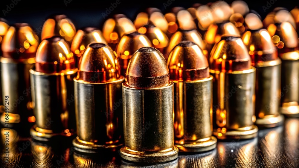Close-up Still Life Photography of Spent Bullets, Ammunition, Cartridge Cases Close-up Still Life Photography of Spent Bullets, Ammunition, Cartridge Cases