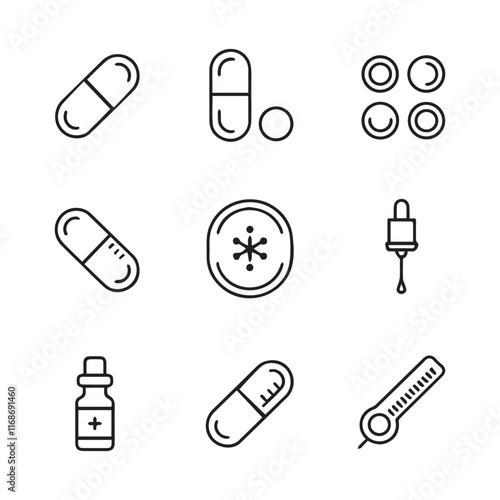 Medical icon vector