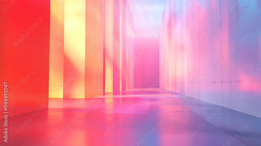 Blurred Illustration of Colored Gradient with Noise Blurred Illustration of Colored Gradient with Noise