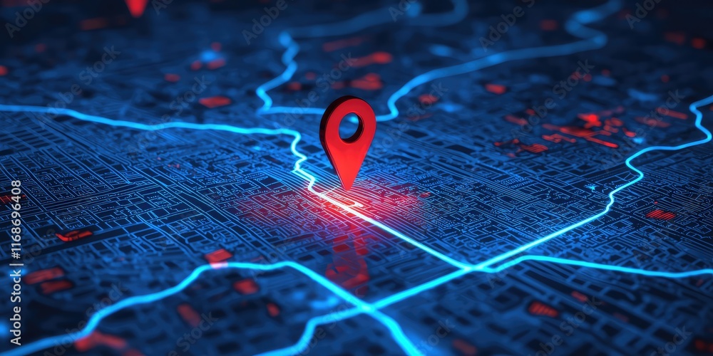 A dead zone on a digital map, representing an area with no internet or mobile connectivity. A dead zone on a digital map, representing an area with no internet or mobile connectivity.