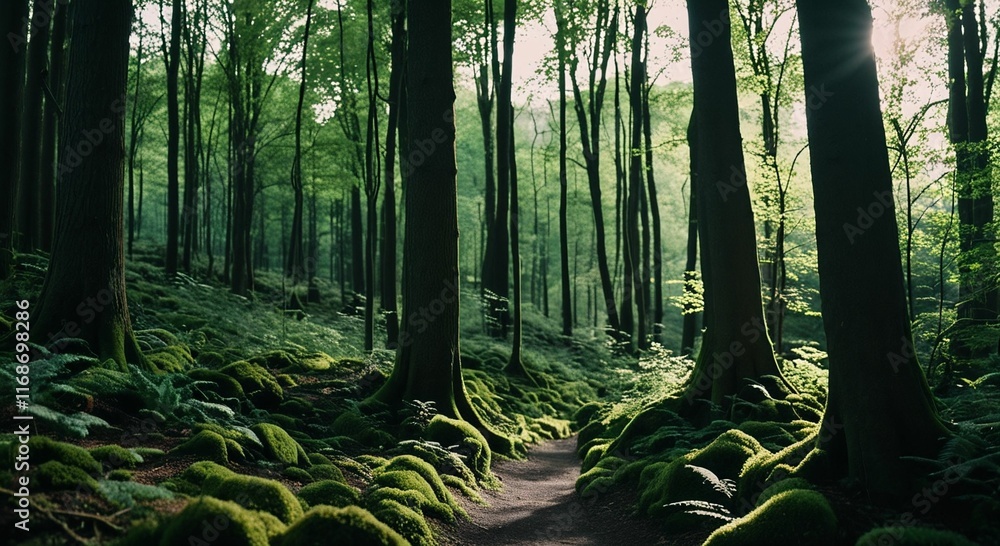 Obraz premium 숲