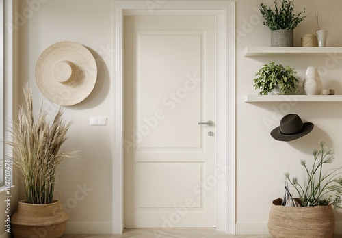 modern door
