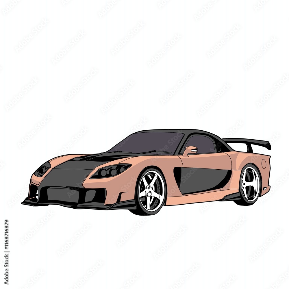 Naklejka premium car
