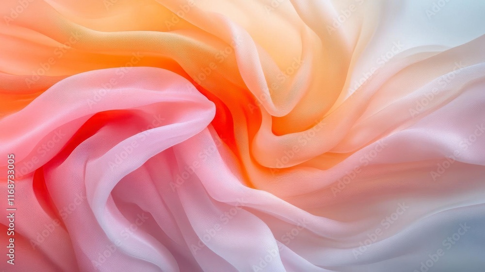 Swirling Pastel Fabric: A Symphony of Soft Hues Swirling Pastel Fabric: A Symphony of Soft Hues