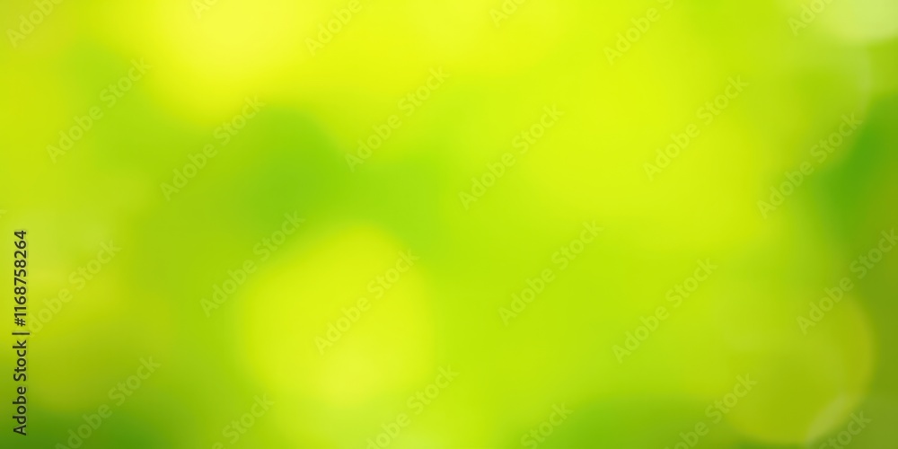Obraz premium Abstract Lime Green Blurred Background for Design Projects