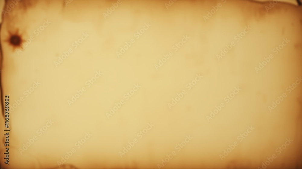Aged Parchment Texture  A Rustic, Burned-Edge Background Ideal for Vintage Designs