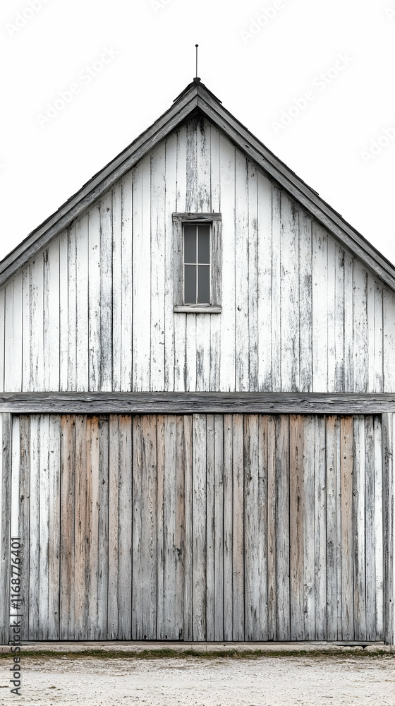 Rustic White Barn Wood Illustration Rustic White Barn Wood Illustration