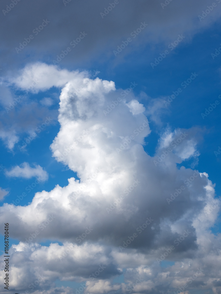 Fototapeta premium abstract background of blue sky