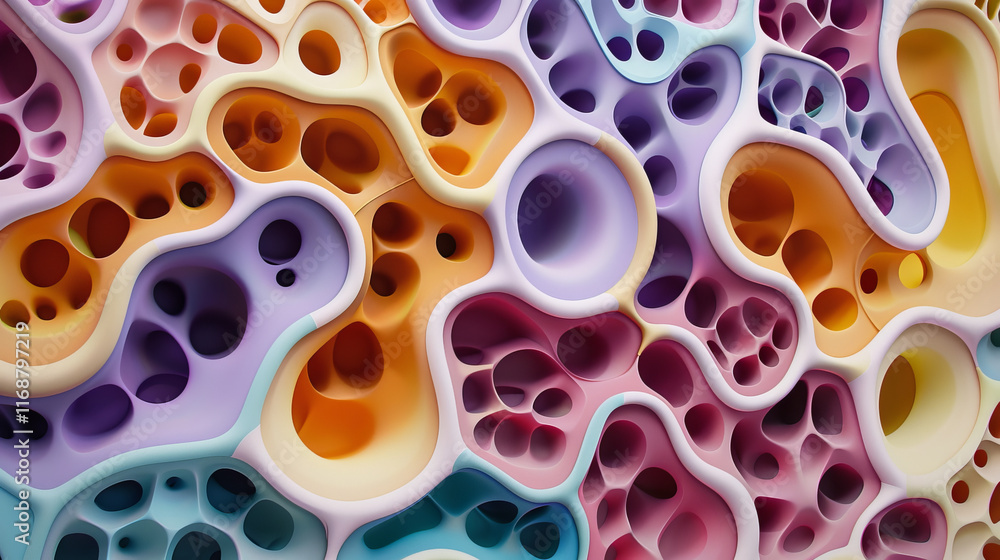 Geometric patterns influenced by the structure of fermented foods Geometric patterns influenced by the structure of fermented foods