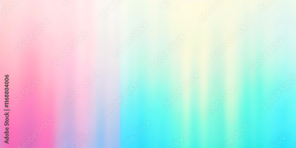 Fototapeta premium Gradient splattered rainbow background, hand drawn with watercolor ink. Seamless painted pattern, good for decoration. Imperfect illustration. Pastel bright colors.