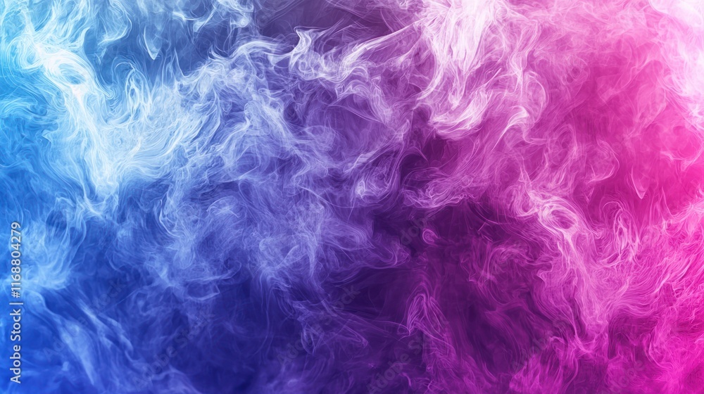 Abstract Swirling Blue And Purple Smoke Art Abstract Swirling Blue And Purple Smoke Art