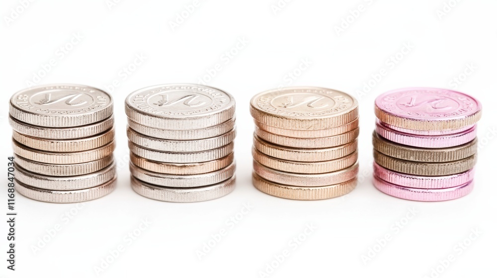 Increasing wealth through smart savings strategies financial planning home office minimalist concept Increasing wealth through smart savings strategies financial planning home office minimalist concept