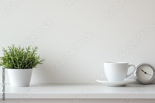 Wallpaper Mural Work space organization, back to school, home office, start of studies concept Torontodigital.ca